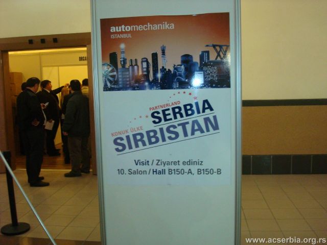 AC Serbia at Automechanika Istanbul 2011